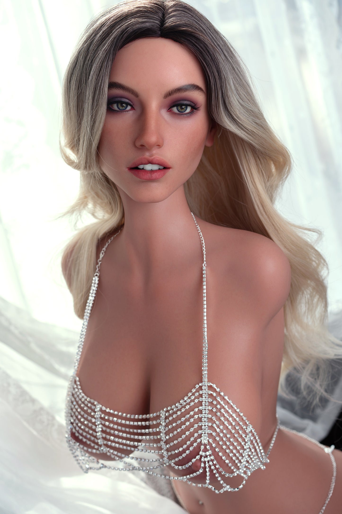 ZELEX SLE 109cm/3'7" G-Cup Silicone Torso