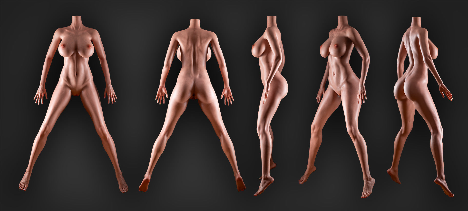 Heidi Lusandy 170cm/5'7" F-Cup Silicone Doll