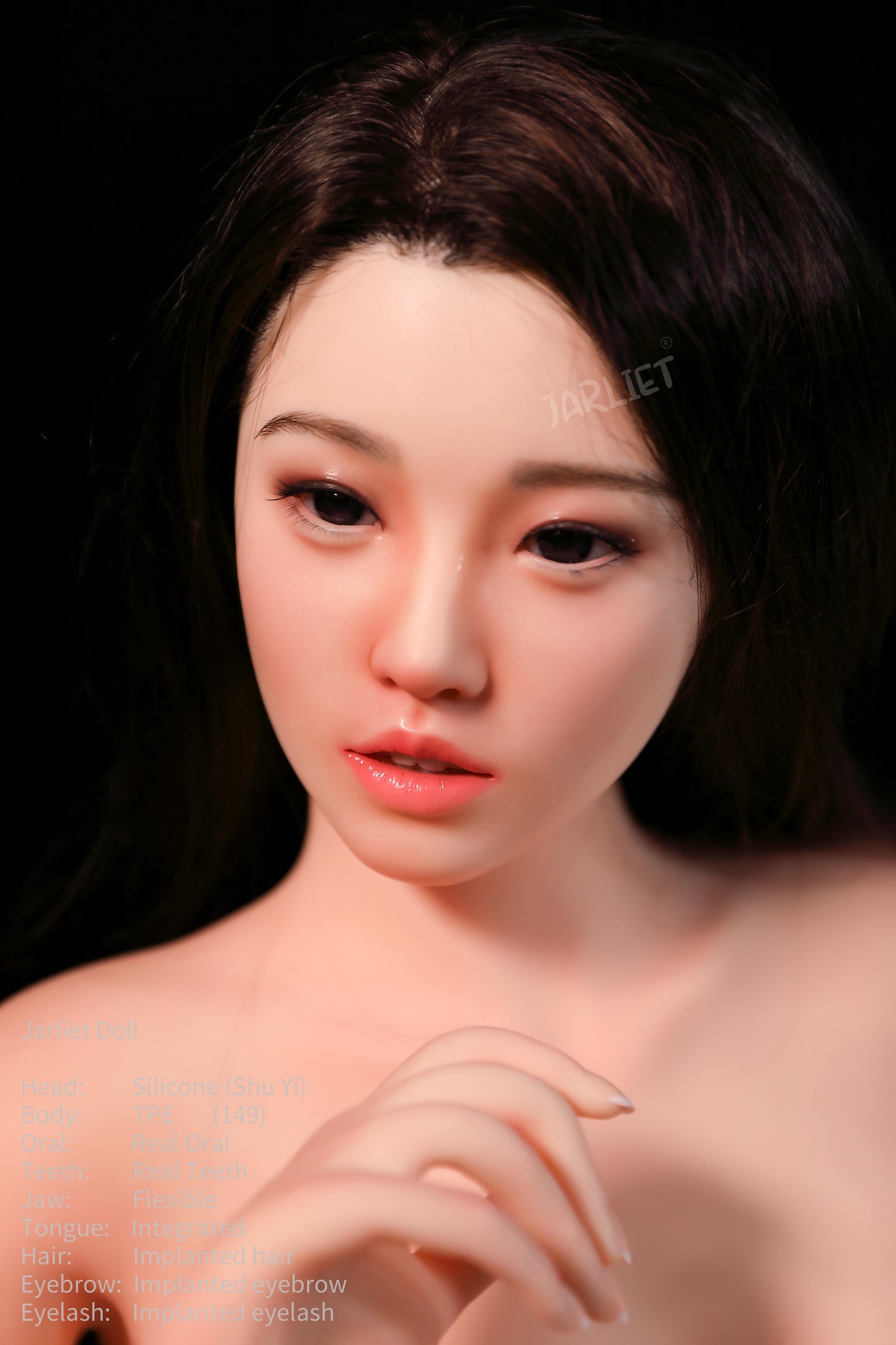 Jarliet 149cm/4'11" E-Cup Silicone Head TPE Body