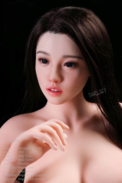 Jarliet 149cm/4'11" E-Cup Silicone Head TPE Body