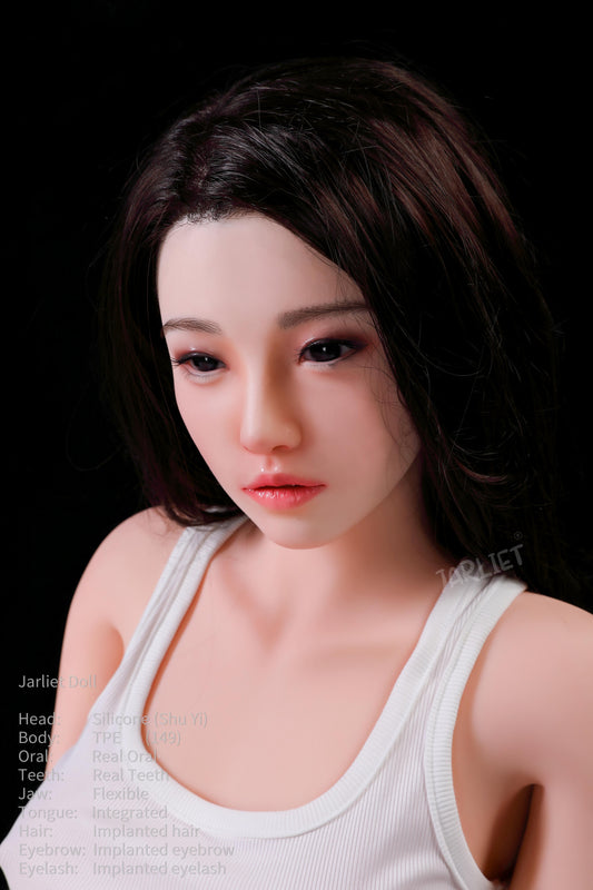 Jarliet 149cm/4'11" E-Cup Silicone Head TPE Body