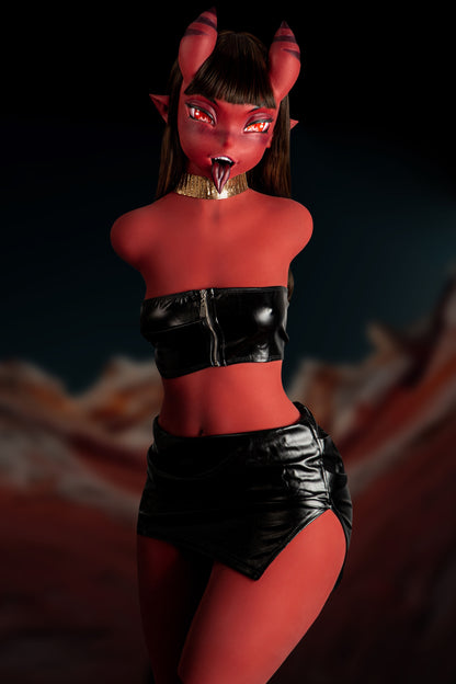 Climax Doll 110cm/3'7" A-Cup TPE Torso+Silicone Head