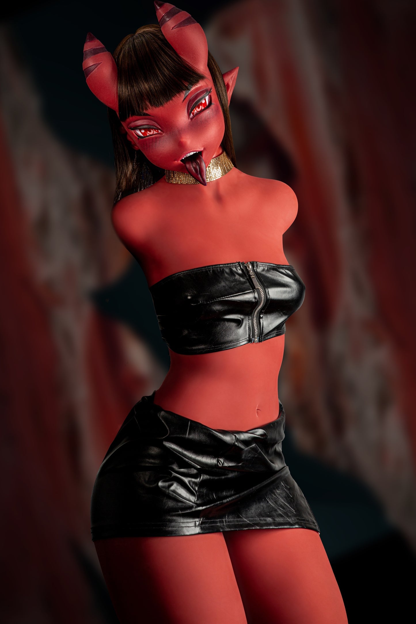 Climax Doll 110cm/3'7" A-Cup TPE Torso+Silicone Head