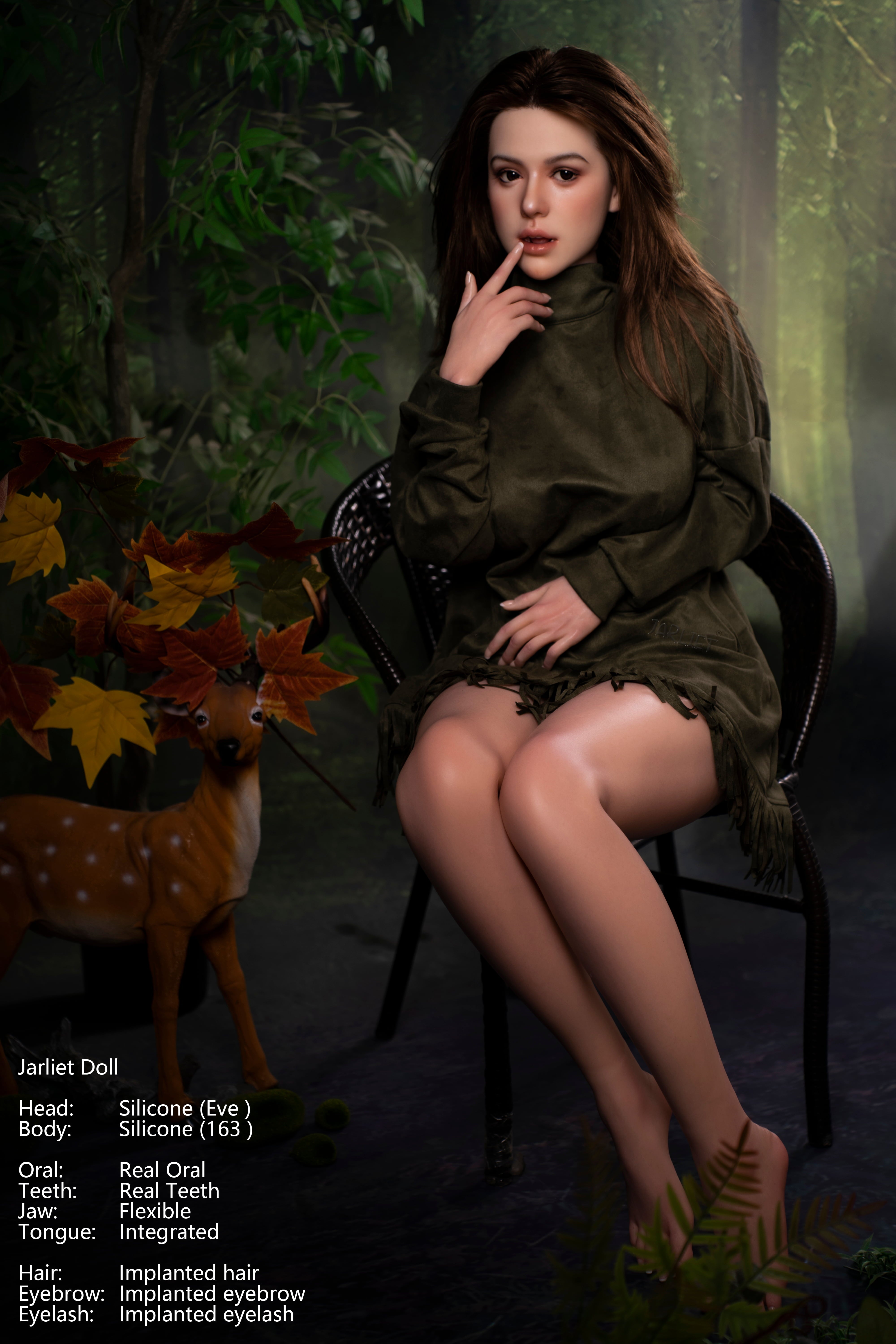 Eve - Jarliet 163cm/5'4" D-Cup Silicone Doll