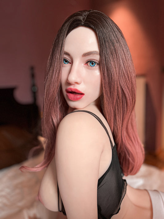 Climax Doll 157cm/5'1" C-Cup Hybrid Doll(TPE Body+Silicone Head)