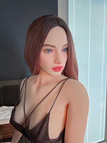 Climax Doll 157cm/5'1" C-Cup Hybrid Doll(TPE Body+Silicone Head)