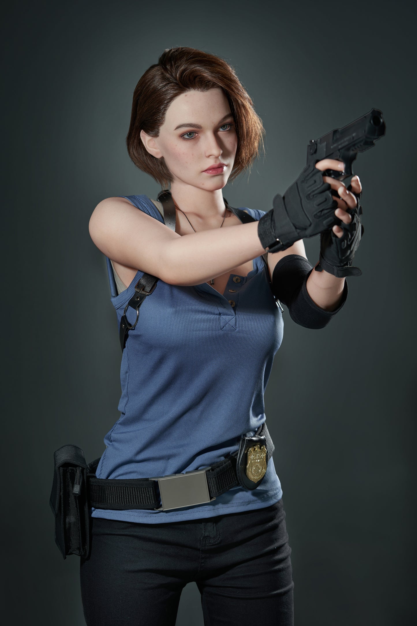 Game Lady Jill Valentine 168cm/5'6" E-Cup Silicone