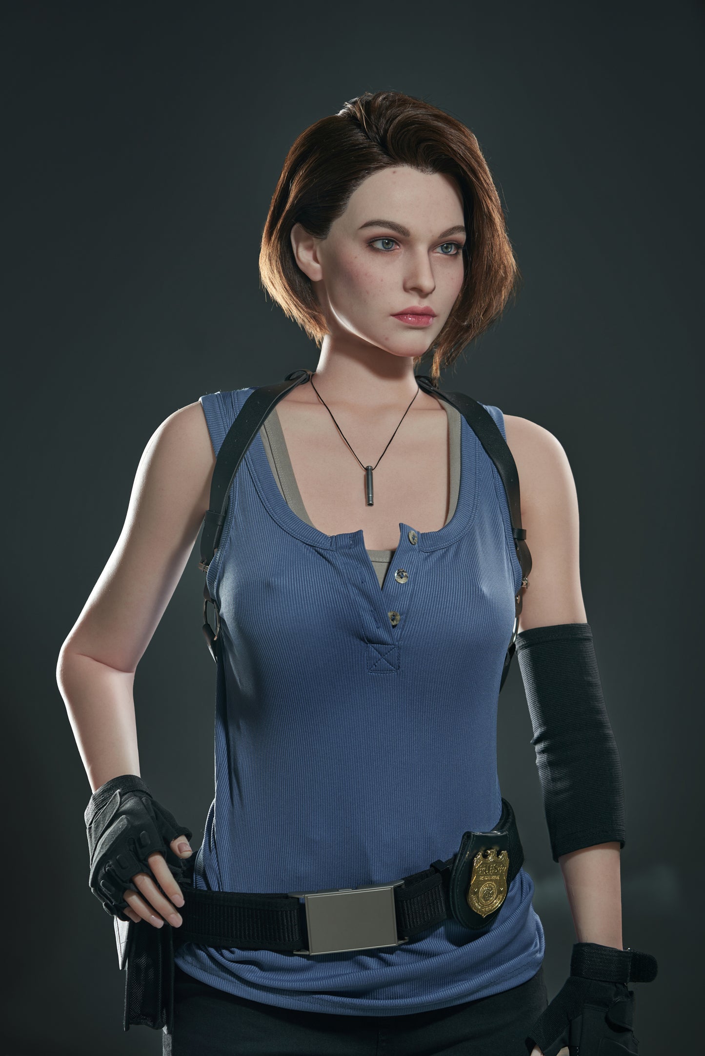 Game Lady Jill Valentine 168cm/5'6" E-Cup Silicone
