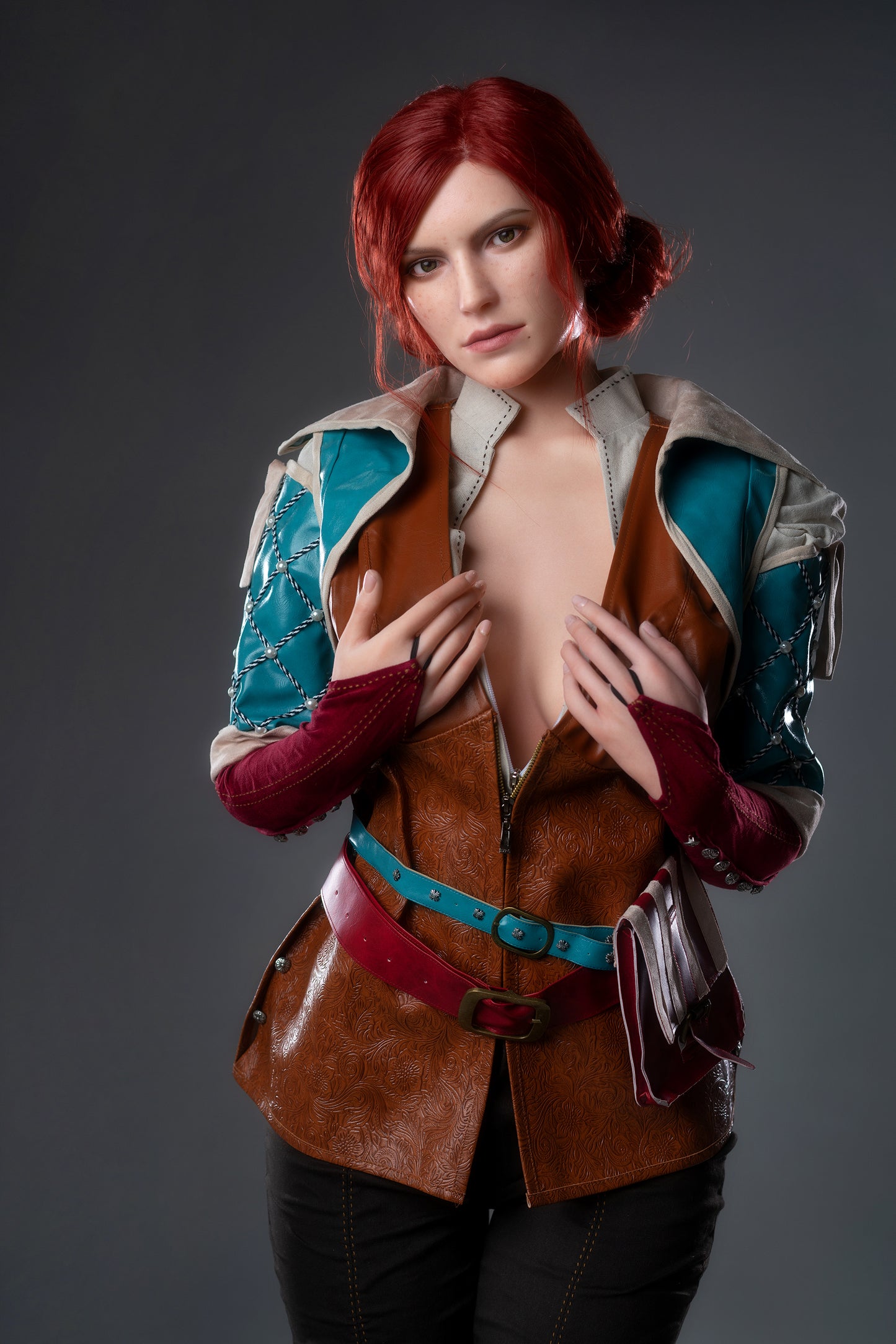 Game Lady Triss 168cm/5'6" E-Cup Silicone