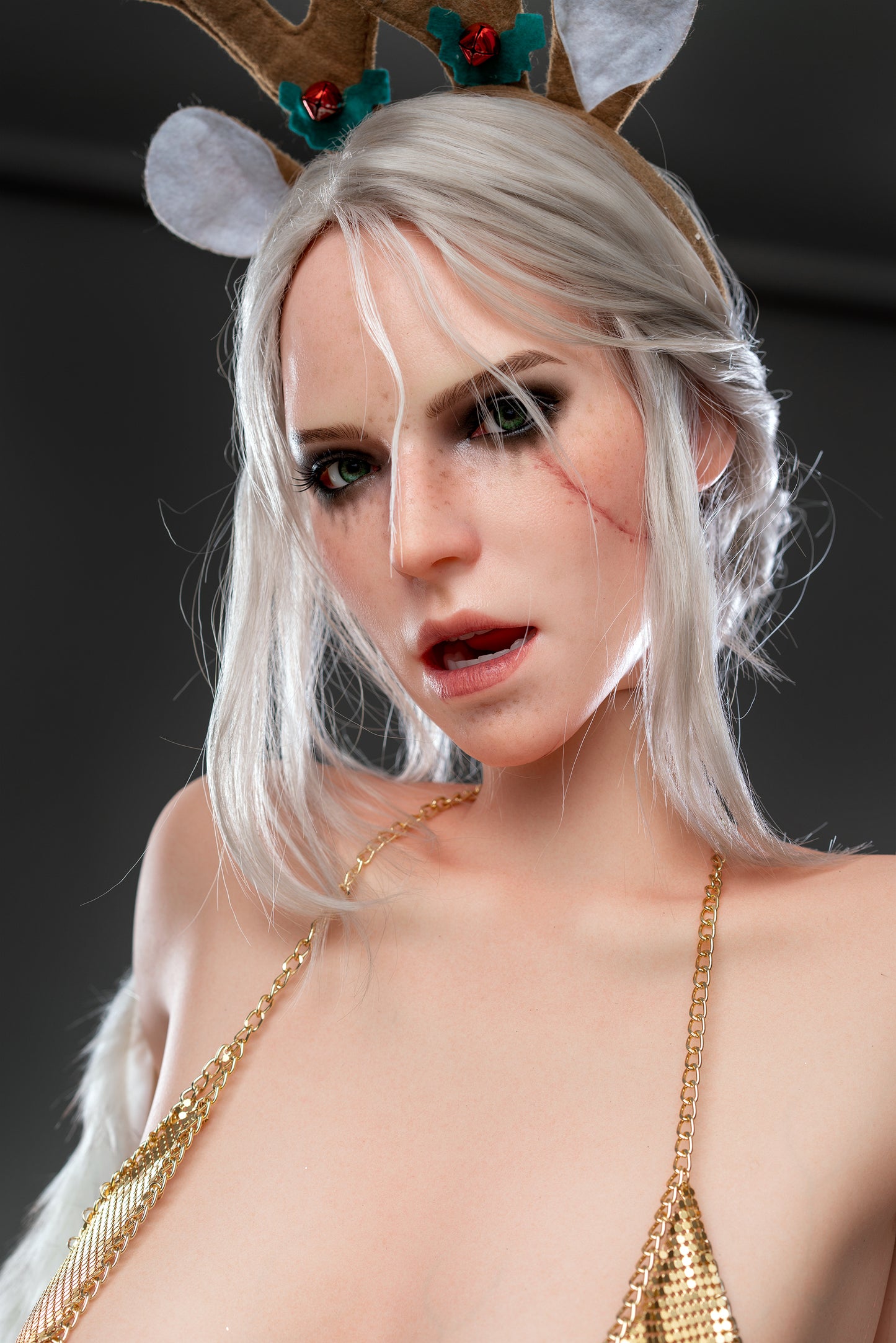 Game Lady Ciri 168cm/5'6" E-Cup Silicone