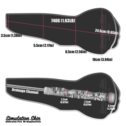 Climax Doll Silicone Masturbation Cup #153