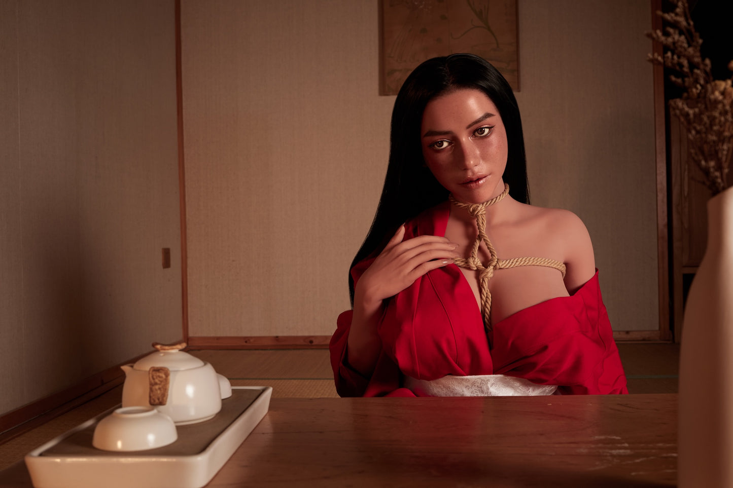 Climax Doll 154cm/5'0" E-Cup Hybrid Doll(TPE Body+Silicone Head)