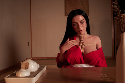 Climax Doll 154cm/5'0" E-Cup Hybrid Doll(TPE Body+Silicone Head)