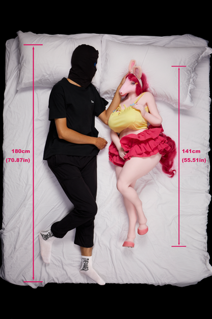 Climax Doll 141cm/4'8" E-Cup Hybrid Doll(TPE Body+Silicone Head)