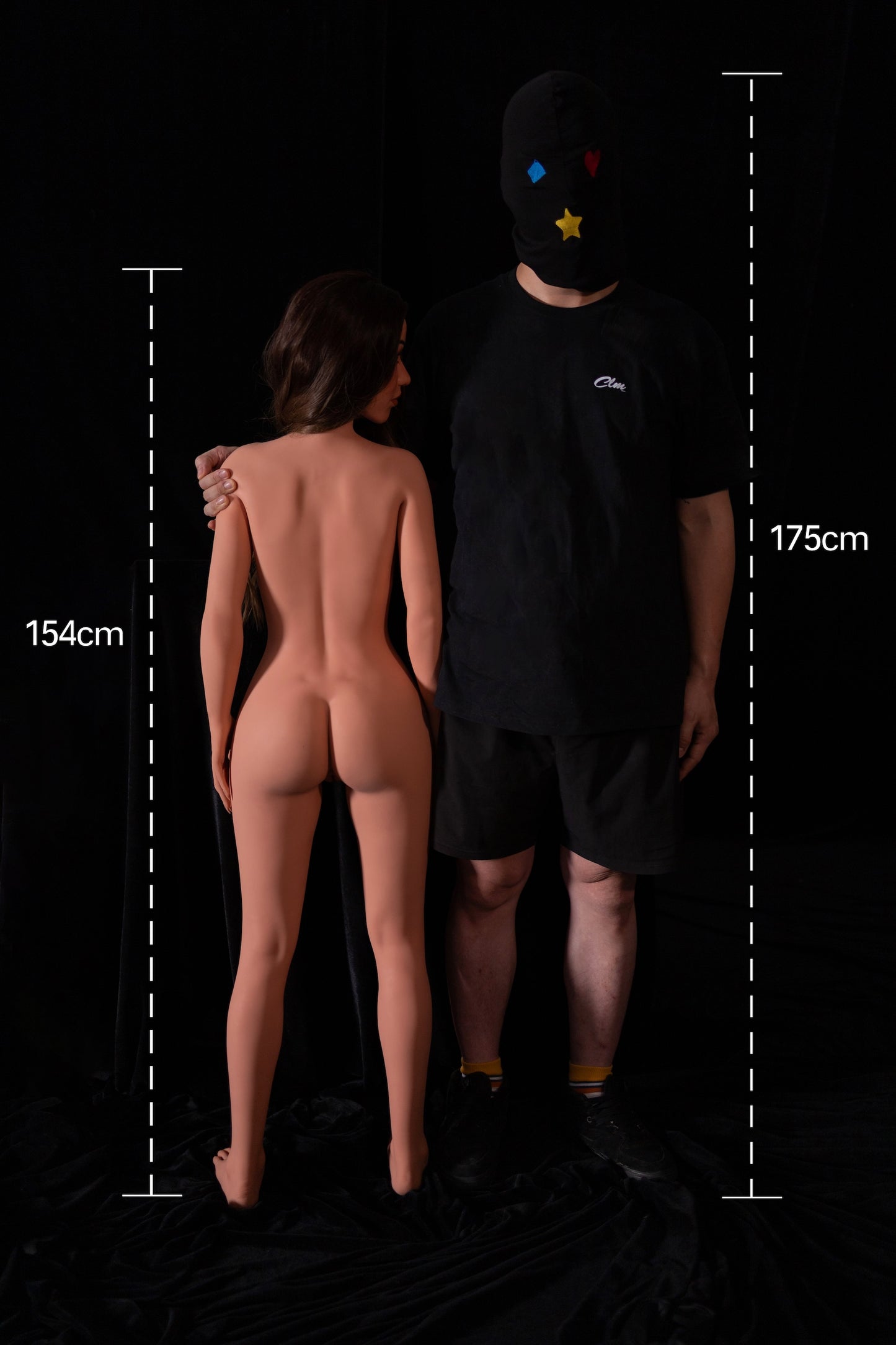 Climax Doll 154cm/5'0" C-Cup Hybrid Doll(TPE Body+Silicone Head)