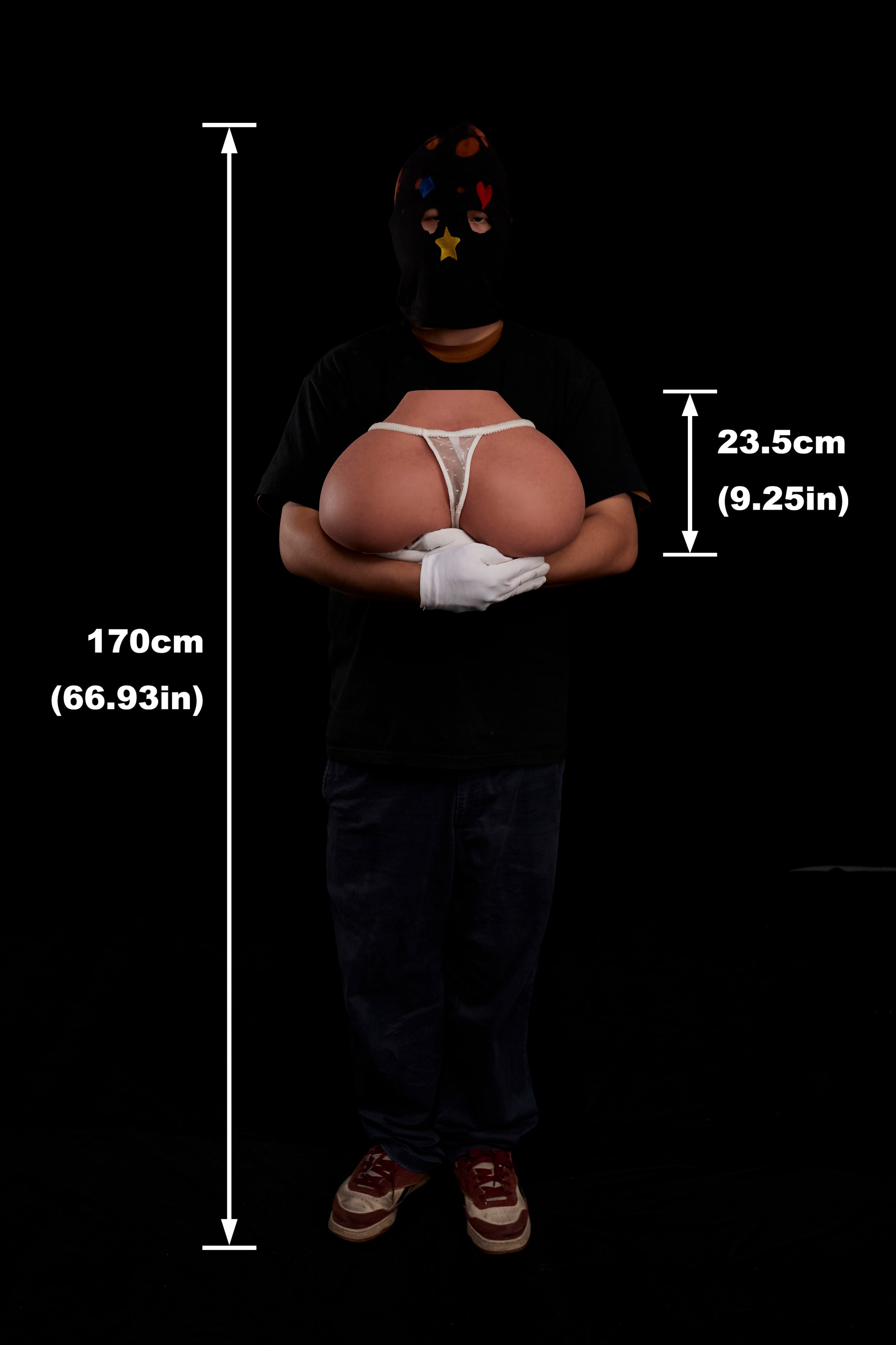 Climax Doll Butt Torso RS-6 Black