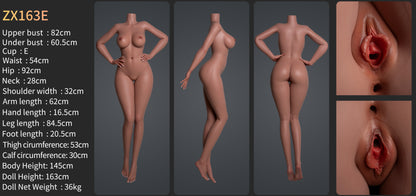 ZELEX SLE 163cm/5'4" E-Cup Silicone